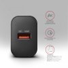 AXAGON ACU-QC18 Ładowarka sieciowa QC 18W, 1x port USB-A, QC3.0/AFC/FCP/SMART Czarna